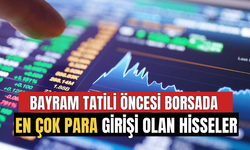 Bayram Tatili Öncesi Borsada En Çok O Hisselere Para Girişi Oldu