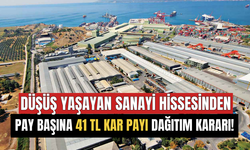 Düşüş Yaşayan Sanayi Hissesinden Pay Başına 41 TL Kar Payı Dağıtım Kararı!