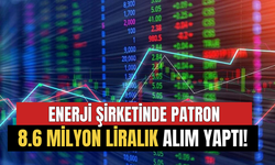 Enerji Şirketinde Patron 8,6 Milyon Liralık Alım Yaptı