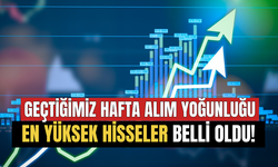 Geçtiğimiz Hafta Alım Yoğunluğu En Yüksek Hisseler Belli Oldu