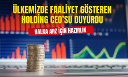 Ülkemizde Faaliyet Gösteren Holding CEO'sundan Halka Arz Açıklaması