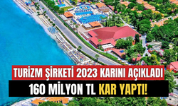 Turizm Şirketi 2023 Yılı Bilançosunu Açıkladı! Kuruşu Kuruşuna Hesaplandı 160 Milyon TL Kar Elde Etti