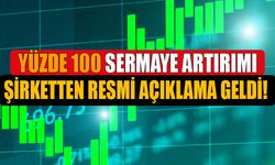 2 Kat Sermaye Artırımına Giden Şirketten Resmi Açıklama Geldi!