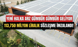 Yeni Halka Arz Gümbür Gümbür Geliyor! 113 Milyon 750 Bin Liralık Sözleşme İmzaladı