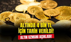 Altın Uzmanı Gram Altında 4004 TL İçin Tarihi Verdi