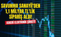 Askeri Elektronik Şirketi, Savunma Sanayii Başkanlığı'ndan 1,1 Milyar TL'lik Sipariş Aldı