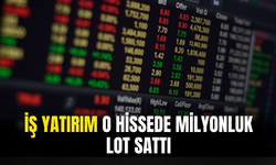 Yatırım Şirketi Bu Hafta 14 Milyon Lot Satarken O Hissede Yüklü Satım Yapıldı